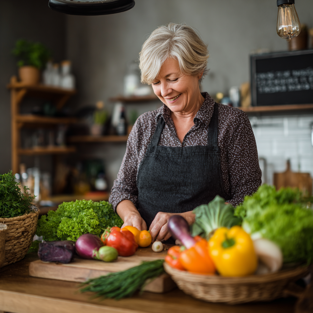 Professional Polish adults enjoying energizing breakfast in modern office setting